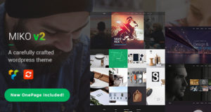 Miko Clean Business WordPress-Layout
