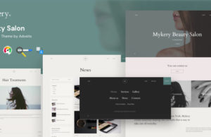 Mykery – Beauty Salon WordPress Vorlage