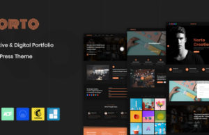 Norto – Kreatives Portfolio WordPress Layout