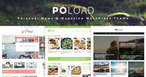 POLOAD – Mode, Essen, Baby, Blog WordPress Template
