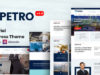 Petro - WordPress-Vorlage für Industrieunternehmen