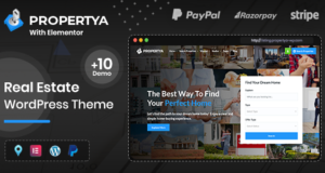 Propertya - Immobilien WordPress Template
