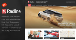 Redline – Autohaus WordPress Layout