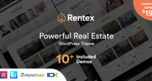 Rentex - Immobilien WordPress Layout