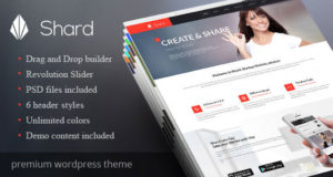 Shard – Mehrzweck-Business-Parallax-WP-Thema
