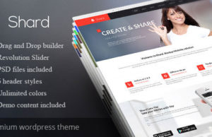 Shard – Mehrzweck-Business-Parallax-WP-Thema