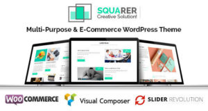 Squarer Mehrzweck-WordPress-Template