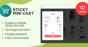 Sticky Mini Cart für WooCommerce