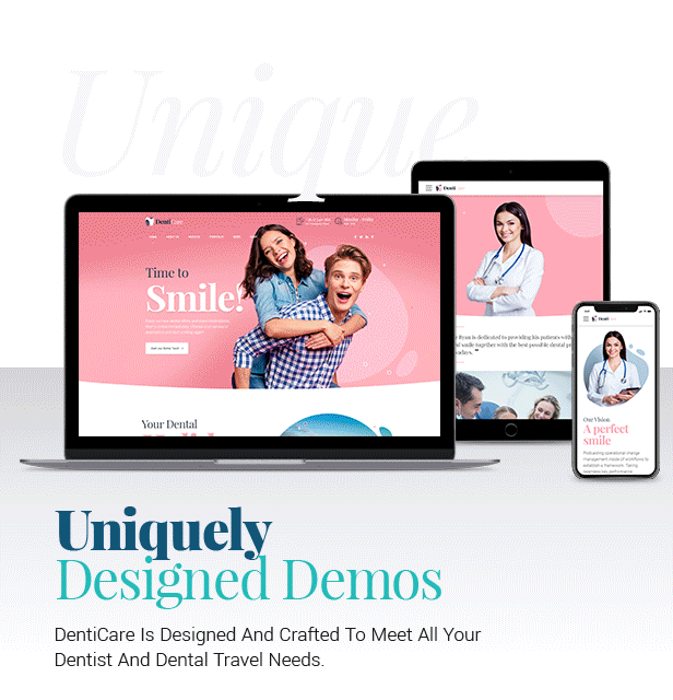 DentiCare - WordPress-Theme für Zahnarzt & Zahnklinik - 3