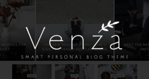 Venza – Intelligentes persönliches WordPress-Blog-Thema