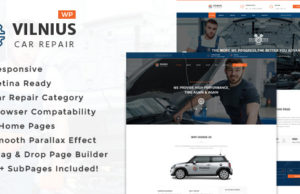 Vilnius – Auto Mechanic Repair WordPress Vorlage