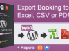 WooCommerce Booking Export