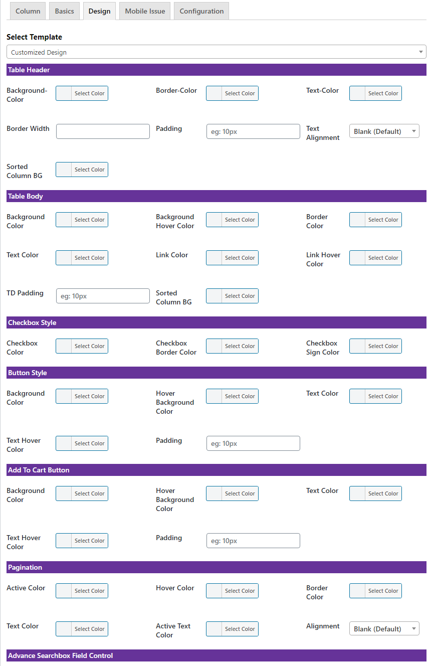 Produktvariationstabelle von WooCommerce - 3