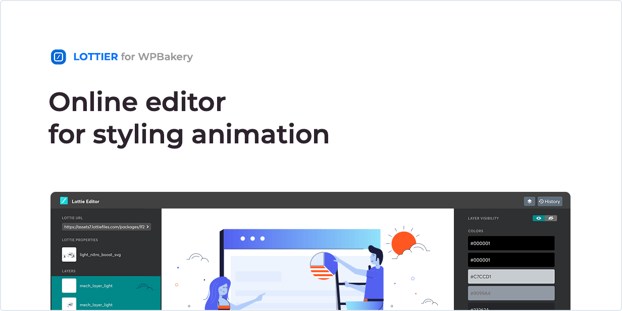Online-Editor zum Stylen von Animationen