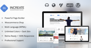 inCreate – Responsive MultiPurpose WordPress Layout