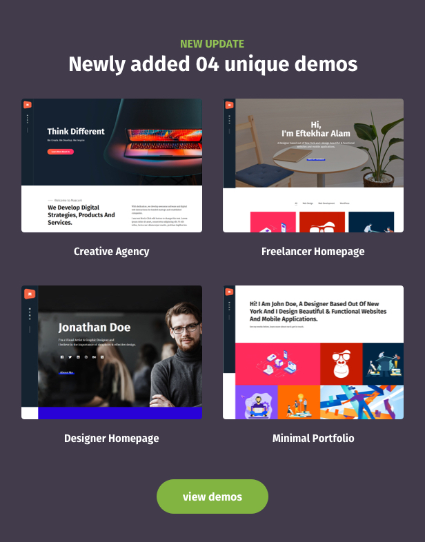 Maacuni - WordPress-Theme für kreative Mehrzweckportfolios