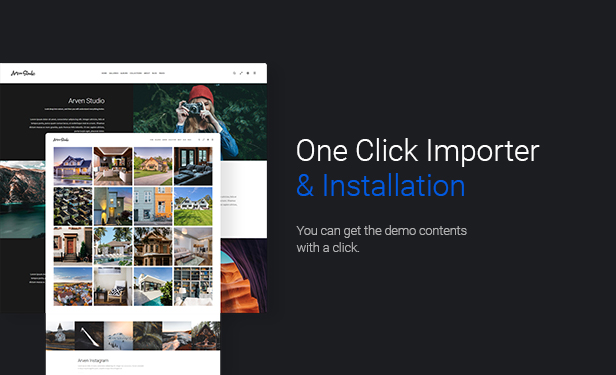 WordPress Fotografie Thema