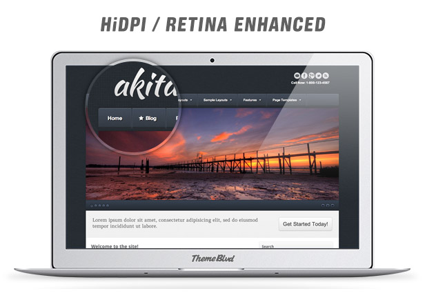 Akita Responsive WordPress Theme - 5