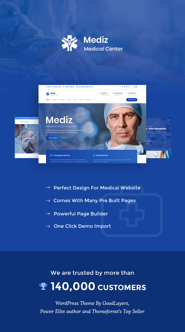 Mediz - Medizinisches WordPress - 1