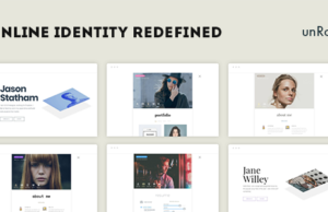 unRovr – Animiertes vCard WordPress-Template