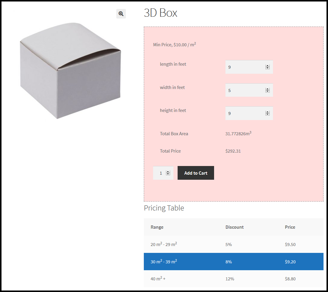 WooCommerce Measurement Preisrechner - Plugin für Preis pro Einheit - 1