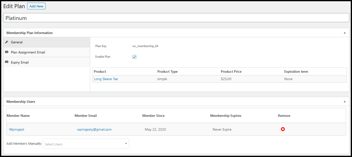 WooCommerce Membership Plugin - 1