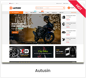 Autusin – Autoteile- und Autozubehör-Shop WordPress WooCommerce Theme