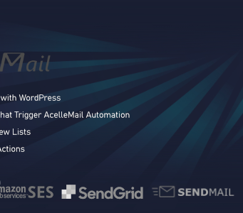 AcelleMail WordPress WorkFlows