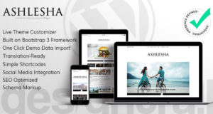 Ashlesha – Blog WordPress Template