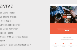 Aviva – Mehrzweck-WordPress-Vorlage