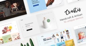 Craftis – Handcraft & Artisan WordPress Template für Kreative