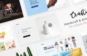 Craftis – Handcraft & Artisan WordPress Template für Kreative