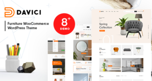 Davici – Möbel WooCommerce WordPress Vorlage