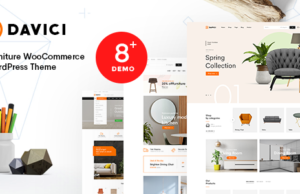 Davici – Möbel WooCommerce WordPress Vorlage