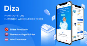 Diza – Apotheke Elementor WooCommerce Template