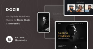 Dozir – Movie Studios & Filmemacher WordPress Vorlage