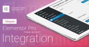 Elementor Pro Form Widget – Telegramm – Absender