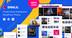 Ennlil – Modernes Magazin WordPress Vorlage