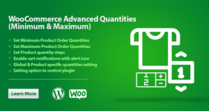 Erweiterte WooCommerce-Mengen (Minimum & Maximum)