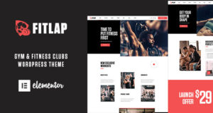 Fitlap – Gym & Fitness Club WordPress Vorlage