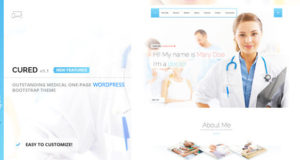 Geheilt – Einseitiges WordPress-Layout für Ärzte