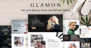 Glamon – Salon & Friseur Thema