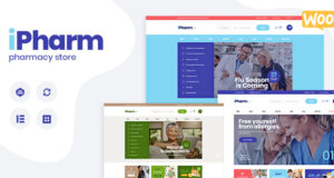 IPharm – Online-Apotheke und medizinisches WordPress-Vorlage