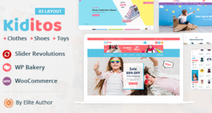 Kiditos – Baby und Kinder Multi Store WooCommerce Layout