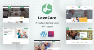 Lovecare – Seniorenbetreuung WordPress Layout