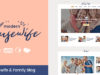 Moderne Hausfrau | Frauen & Familie WordPress Blog Layout