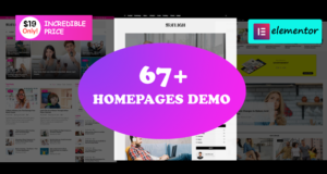 News24 – Elementor Blog Magazine