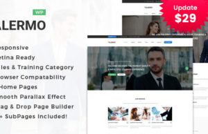 Palermo – Unternehmensberatung und Professional Services WordPress Template