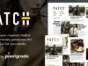 Patch - Unkonventionelles zeitungsähnliches Blog-Thema