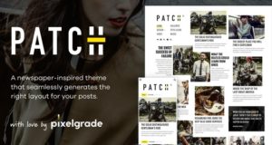 Patch – Unkonventionelles zeitungsähnliches Blog-Thema